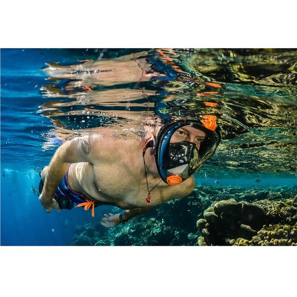 OCEAN REEF Aria Classic Adult Full-Face Snorkeling Mask - Picture 8 of 9